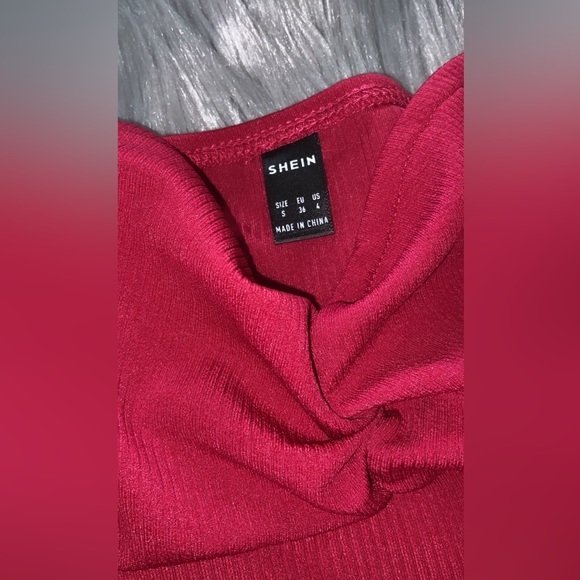 NWOT: Red Long Sleeve Blouse ♥️ - Picture 2 of 5